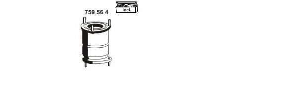 ERNST 280008 Exhaust System